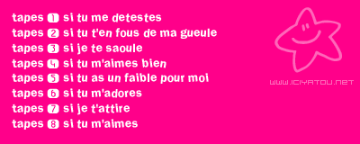 Alors que pensez vous de moi ???